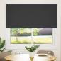 Preview: ARDEBO.de - Verdunkelungsrollo Schwarz 150x150 cm Stoffbreite 146,6 cm