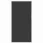 Preview: Verdunkelungsrollo Schwarz 80x175 cm Stoffbreite 75,7 cm