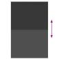 Preview: Verdunkelungsrollo Schwarz 145x230 cm Stoffbreite 141,6 cm