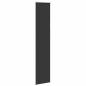 Preview: Verdunkelungsrollo Schwarz 40x230 cm Stoffbreite 35,7 cm