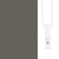 Preview: Verdunkelungsrollo Grau 120x150cm Stoffbreite 116,6cm Polyester