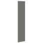 Preview: ARDEBO.de - Verdunkelungsrollo Grau 50x210 cm Stoffbreite 45,7 cm Polyester