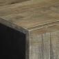 Preview: Sideboards 2 Stk. Hellgrau 60x33,5x75 cm Massivholz Mango