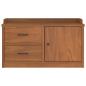 Preview: Flurbank SANDNES 87x40x50 cm Massivholz Kiefer