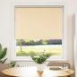 Preview: Verdunkelungsrollo Beige 90x130cm Stoffbreite 85,7 cm Polyester