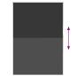 Preview: Verdunkelungsrollo Schwarz 100x130 cm Stoffbreite 95,7cm