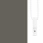 Preview: Verdunkelungsrollo Grau 45x175 cm Stoffbreite 40,7 cm Polyester