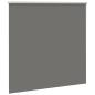 Preview: Verdunkelungsrollo Grau 165x150cm Stoffbreite 161,6cm Polyester