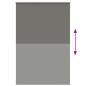 Preview: Verdunkelungsrollo Grau 160x230cm Stoffbreite 156,6cm Polyester
