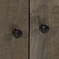 Preview: 3-tlg. Sideboards Hellgrau 60x33,5x75 cm Massivholz Mango