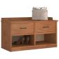 Preview: ARDEBO.de - Flurbank SANDNES 87x40x50 cm Massivholz Kiefer