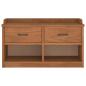 Preview: Flurbank SANDNES 87x40x50 cm Massivholz Kiefer