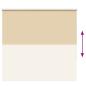 Preview: Verdunkelungsrollo Beige 165x150 cm Stoffbreite 161,6 cm