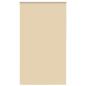 Preview: ARDEBO.de - Verdunkelungsrollo Beige 130x230 cm Stoffbreite 126,6 cm