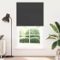 Preview: ARDEBO.de - Verdunkelungsrollo Schwarz 125x210 cm Stoffbreite 121,6 cm