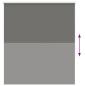 Preview: Verdunkelungsrollo Grau 135x130cm Stoffbreite 131,6cm Polyester