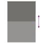 Preview: Verdunkelungsrollo Grau 90x130 cm Stoffbreite 85,7 cm Polyester