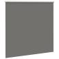 Preview: Verdunkelungsrollo Grau 160x150cm Stoffbreite 156,6cm Polyester