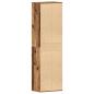 Preview: Schuhschrank Altholz-Optik 54x34x183 cm Holzwerkstoff
