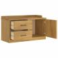 Preview: Flurbank SANDNES 87x40x50 cm Massivholz Kiefer