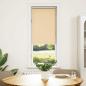 Preview: Verdunkelungsrollo Beige 45x130cm Stoffbreite 40,7 cm Polyester