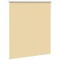 Preview: Verdunkelungsrollo Beige 125x150 cm Stoffbreite 121,6 cm