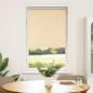 Preview: Verdunkelungsrollo Beige 80x175cm Stoffbreite 75,7 cm Polyester