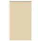 Preview: Verdunkelungsrollo Beige 140x230 cm Stoffbreite 136,6 cm
