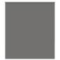 Preview: Verdunkelungsrollo Grau 120x130cm Stoffbreite 116,6cm Polyester