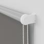 Preview: Verdunkelungsrollo Grau 120x130cm Stoffbreite 116,6cm Polyester