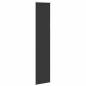 Preview: Verdunkelungsrollo Schwarz 45x230 cm Stoffbreite 40,7 cm
