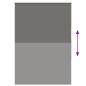 Preview: Verdunkelungsrollo Grau 95x150 cm Stoffbreite 90,7 cm Polyester