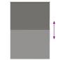 Preview: Verdunkelungsrollo Grau 115x150cm Stoffbreite 110,7cm Polyester