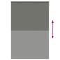 Preview: Verdunkelungsrollo Grau 150x230cm Stoffbreite 146,6cm Polyester