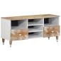 Preview: ARDEBO.de - TV-Schrank 100x33,5x46 cm Massivholz Mango