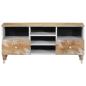 Preview: TV-Schrank 100x33,5x46 cm Massivholz Mango