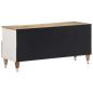 Preview: TV-Schrank 100x33,5x46 cm Massivholz Mango