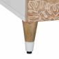 Preview: TV-Schrank 100x33,5x46 cm Massivholz Mango