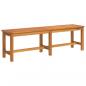 Preview: Gartenbank 150x35x45 cm Massivholz Akazie