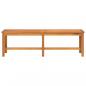 Preview: Gartenbank 150x35x45 cm Massivholz Akazie