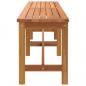Preview: Gartenbank 150x35x45 cm Massivholz Akazie