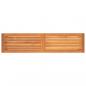 Preview: Gartenbank 150x35x45 cm Massivholz Akazie