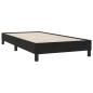 Preview: ARDEBO.de - Boxspringbett ohne Matratze Schwarz 100x210 cm Samt