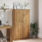 Preview: Bücherschrank Artisan-Eiche 82,5x30,5x150 cm Holzwerkstoff