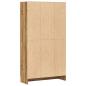Preview: Bücherschrank Artisan-Eiche 82,5x30,5x150 cm Holzwerkstoff