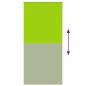 Preview: Verdunkelungsrollo Grün 95x230 cm Stoffbreite 90,7 cm Polyester