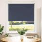 Preview: Verdunkelungsrollo Marineblau 95x175cm Stoffbreite 90,7 cm