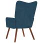 Preview: Relaxsessel Blau Samt