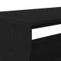 Preview: TV-Schrank Schwarz Eichen-Optik 60x40x40 cm Holzwerkstoff
