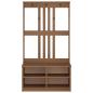 Preview: Garderobenständer SANDENS 87x40x159,5cm Massivholz Kiefer